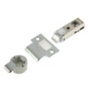 Union Chrome-Plated Tubular Mortice Latch 60mm Case - 44mm Backset