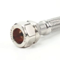 Essentials Flexible Tap Connector 15mm x 1/2" x 1000mm