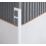 Diall 10mm Straight PVC Tile Trim White 2.5m