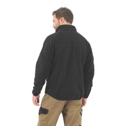 Site Karker Full Zip Fleece Black Large 47" Chest