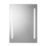 Croydex Horton  Battery-Powered Rectangular Illuminated Mirror With 413lm LED Light 500mm x 700mm