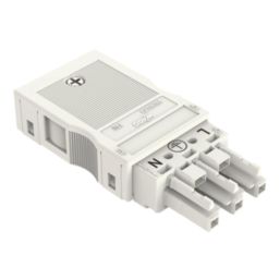 Wago Winsta Midi 25A 3-Way Push-Wire Pluggable Connector