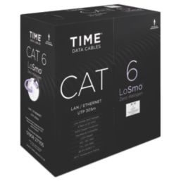 Time Cat 6 Purple LSZH 4-Pair 8-Core Unshielded Ethernet Cable 305m Box