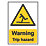 "Warning Trip Hazard" Sign 210mm x 148mm