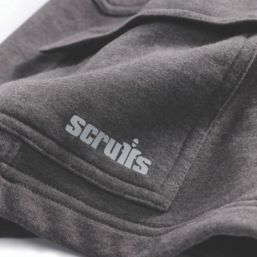 Scruffs Jogger Shorts Charcoal Marl Small 27-36" W