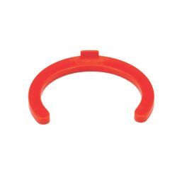 FloPlast FloFit+ Plastic Collet Clips Red 28mm 10 Pack