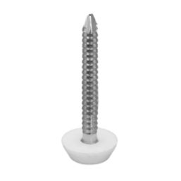FloPlast Pins White Head A4 Stainless Steel Shank 2mm x 30mm 250 Pack