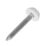 FloPlast Pins White Head A4 Stainless Steel Shank 2mm x 30mm 250 Pack