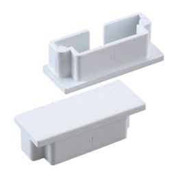 Deta TTE  Maxi Trunking End Caps 38mm x 16mm 2 Pack