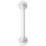 Croydex  Straight Doc M Grab Bar White 300mm