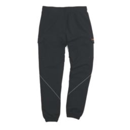 Scruffs Tech Hybrid Stretch Cargo Joggers Black 2X Large 35" W 31" L