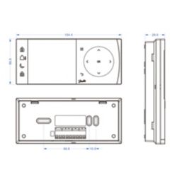 Danfoss TPOne 1-Channel Wireless Programmable Room Thermostat & Receiver