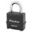 Master Lock ProSeries Weatherproof  Combination  Padlock  Black 60mm
