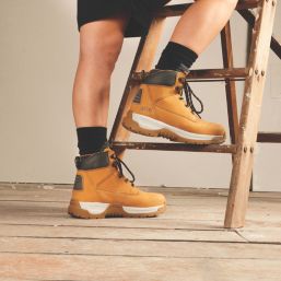 Site Arenite Size 9  Wheat  Steel Toe Cap Safety Boots