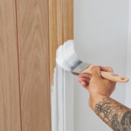 Fortress Trade 2.5Ltr Brilliant White Eggshell Water-Based Trim Paint