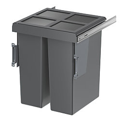 Vigote Pull-Out Bin Anthracite 58Ltr
