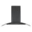 Essentials NNCGHB60UK Curved Glass Hood Black 600mm