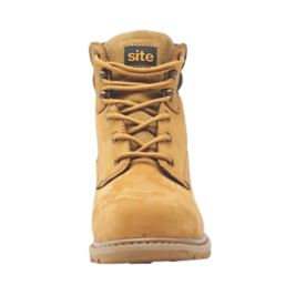 Site Savannah Size 12  Tan Waterproof Steel Toe Cap Safety Boots