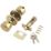 ERA  Ball Mortice Knob Set Polished Brass 67mm