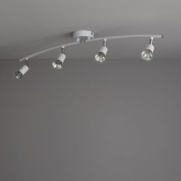 Essentials Sasha Bar 4-Light Spotlight White