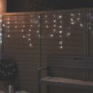 720 LED Indoor & Outdoor Ice White Icicle Christmas Lights