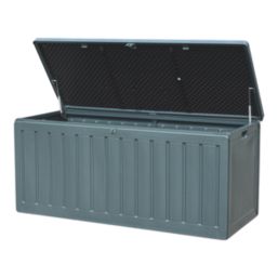 Essentials Catria 490Ltr 5' x 2' (Nominal) Plastic Garden Storage Box Green