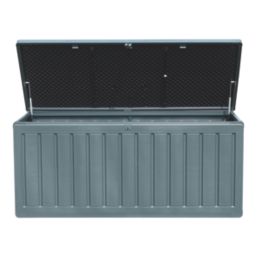 Essentials Catria 490Ltr 5' x 2' (Nominal) Plastic Garden Storage Box Green