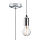 Knightsbridge  Contemporary Long Pendant Polished Chrome