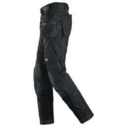 Snickers 6902 Stretch Work Trousers Black 41" W 32" L