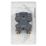Hager Sollysta WMDP50VN 50A 2-Gang 2P+E Control Switch White with LED
