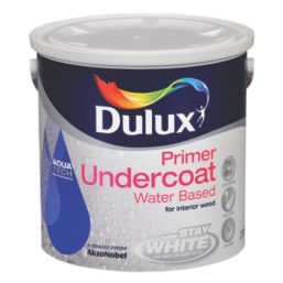 Dulux White Aquatech Undercoat 2.5Ltr - Screwfix