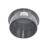 FloPlast  Push-Fit Socket Plug Anthracite Grey 110mm