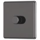 Arlec  1-Gang 2-Way LED Dimmer Switch  Black Nickel