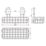 Swirl Caldew 1-Tier Bathroom Shower Basket Chrome