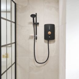 Triton Amala Black with Copper Accents 8.5kW  Electric Shower