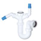 Viva WTST02 Adjustable 1 Bowl Multi-Appliance 40mm Sink P Trap Kit
