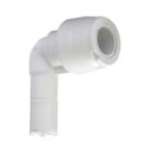 Hep2O  Plastic Push-Fit Reducing 90° Keyless Stem Elbow 15mm x 10mm