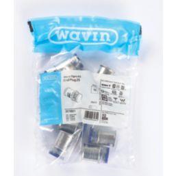 Wavin Tigris K5 Multi-Layer Composite Press-Fit End Caps 25mm 10 Pack