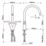 Shannon Mono Mixer Kitchen Tap Chrome