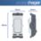 Hager Sollysta WMGS12 20AX Grid SP Control Switch White  with White Inserts