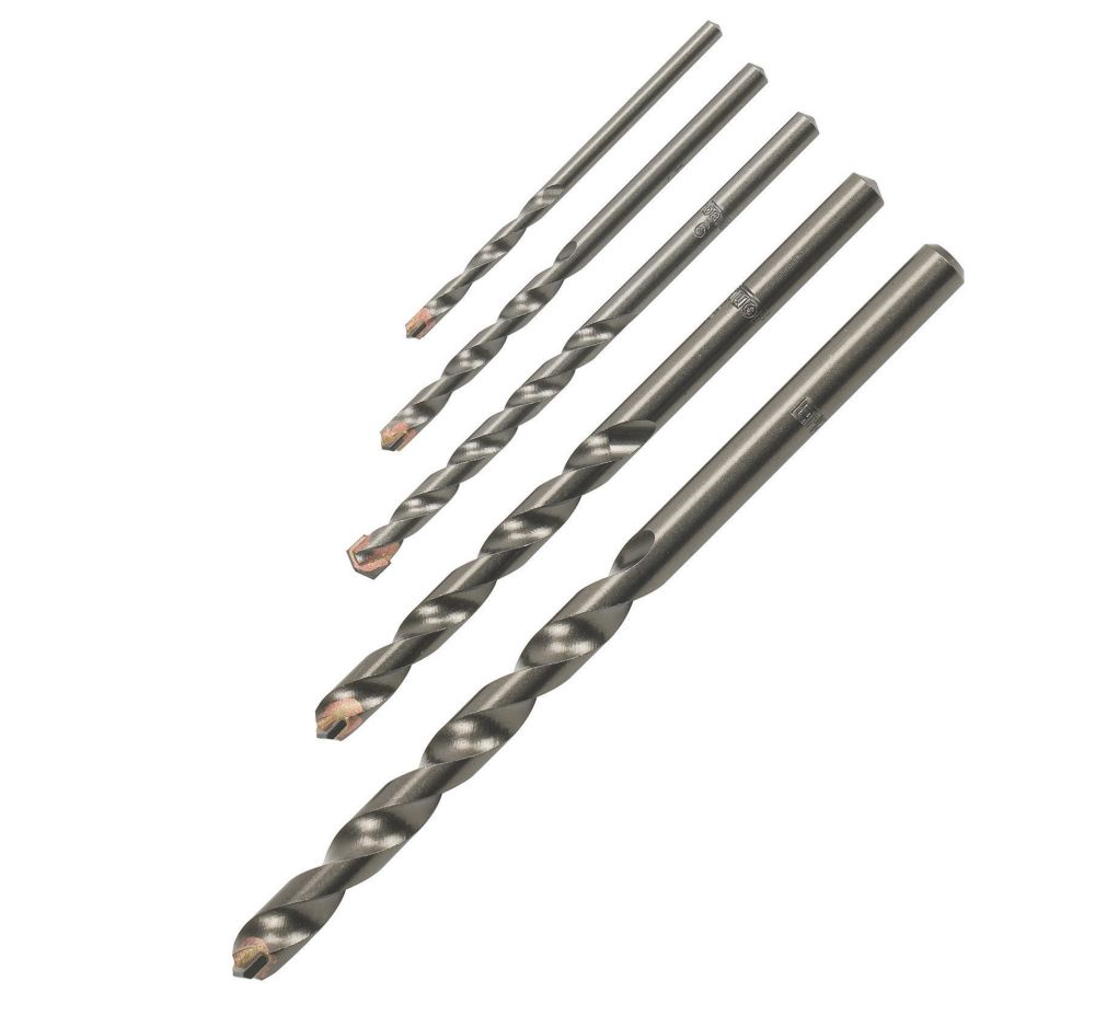 Erbauer straight shank hss drill bits 25 best sale piece set