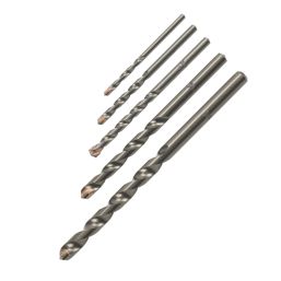 Erbauer  Straight Shank Masonry Drill Bits 5 Piece Set