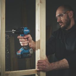 Erbauer ERI1092COM ERI1093IPD 18V 2 x 4.0Ah Li-Ion EXT Brushless Cordless Combi Drill & Impact Driver Twin Pack