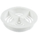 Circular Soffit Vent 70mm White 10 Pack