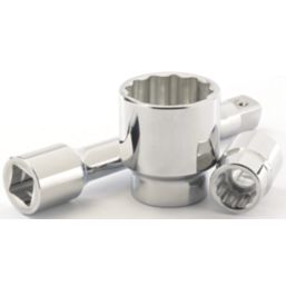 Draper Hi-Torq Mixed Drive Metric Socket Set 15 Pieces