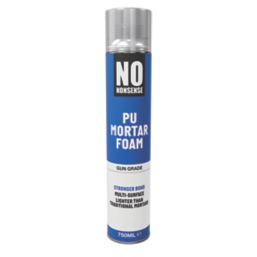 No Nonsense  Polyurethane Mortar Foam Gun Grade Yellow 750ml