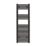 Flomasta 1200mm x 500mm 1808BTU Black Curved  Towel Radiator