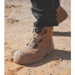 Apache Churchill Size 5  Stone Waterproof  Safety Boots