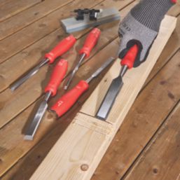 Forge Steel   Wood Chisel Set 5 Pieces