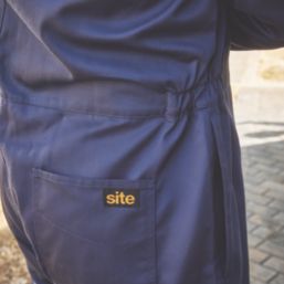 Site Teape  Coveralls Navy Large 52" Chest 31" L